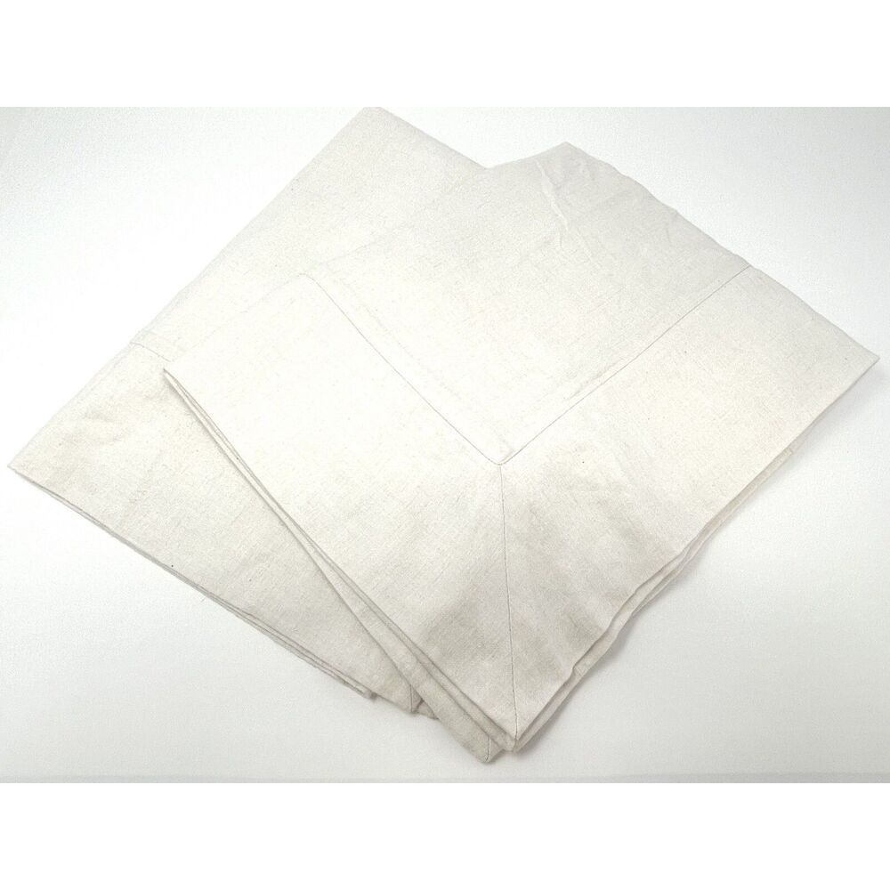 Banana Republic Home Cotton Cashmere Silk King Shams Set Of 2 Wide Flange NWOT